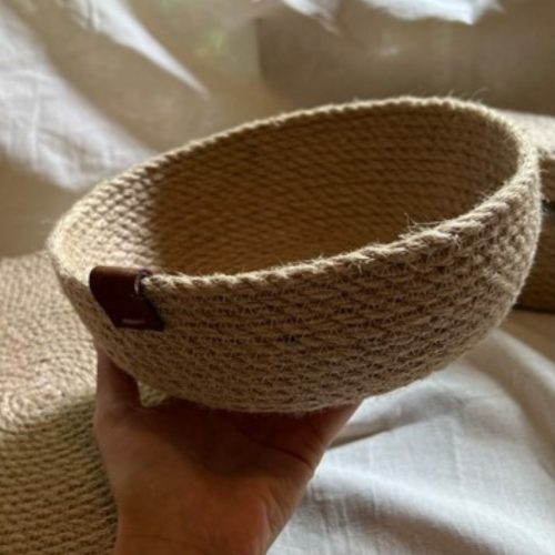 cesta Huevos Frutas